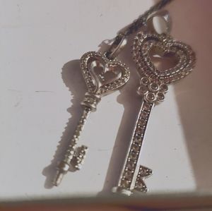 Key heart pendants!